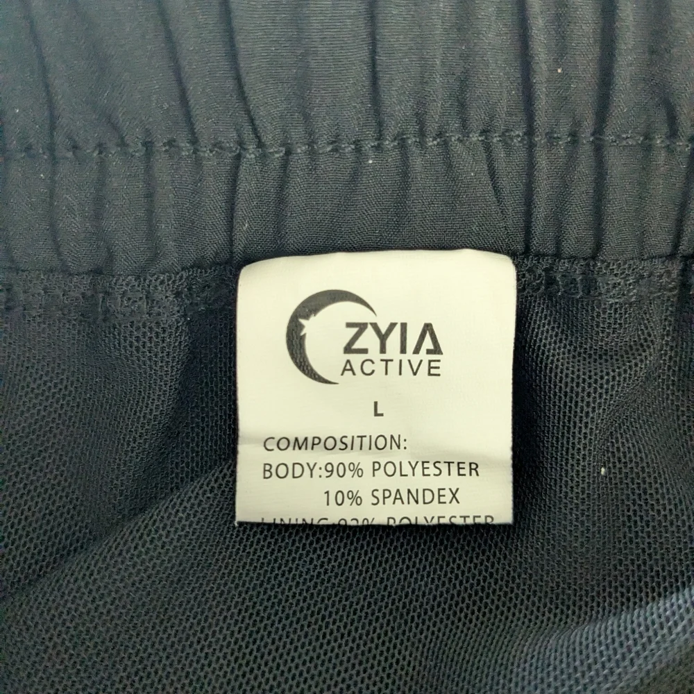 Zyia Black Women's Athletic Shorts Size Large - Picture 3 of 7